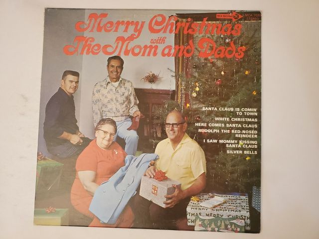 The Mom and Dads Merry Christmas with The Mom and Dads vinyl record