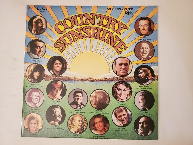 Various Artists Country Sunshine vinyl record