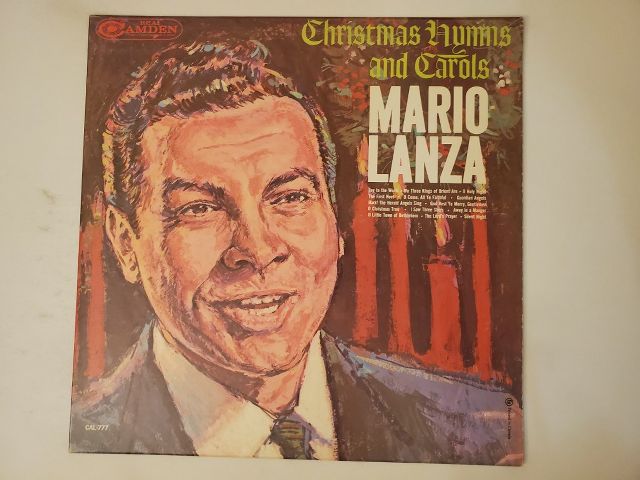Mario Lanza Christmas Hymns and Carols vinyl record