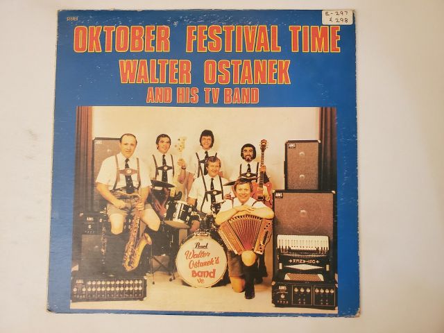 Walter Ostanek and His TV Band Oktober Festival Time vinyl record