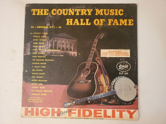 Various Artists The Country Music Hall of Fame vinyl record