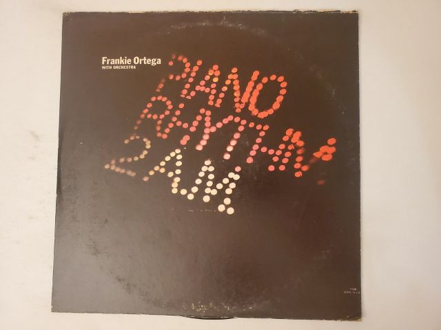 Frankie Ortega with Orchestra Piano Rhythm 2 A.M. vinyl record