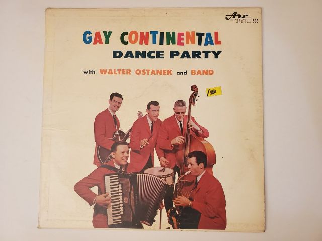 Walter Ostanek and Band Gay Continental Dance Party vinyl record