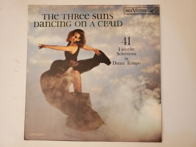 The Three Suns Dancing on a Cloud vinyl record