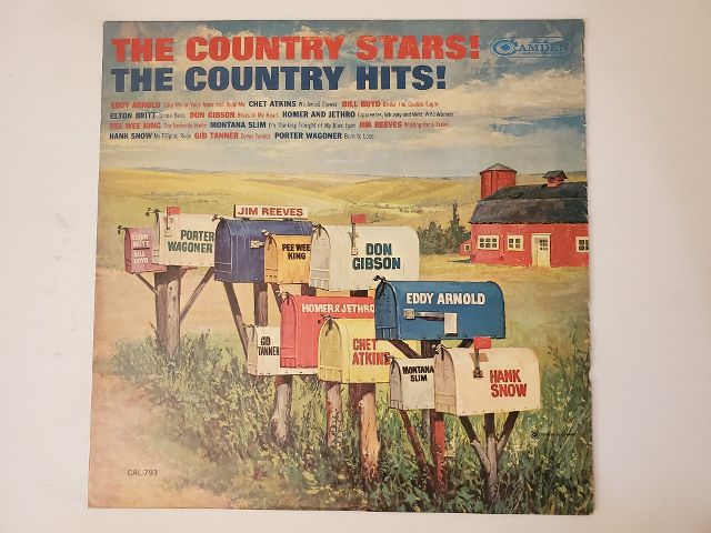 Various Artists The Country Stars! The Country Hits! vinyl record