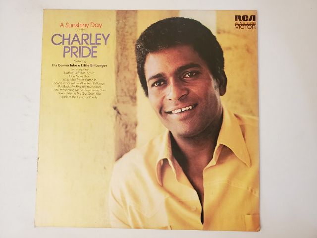 Charley Pride A Sunshiny Day with Charley Pride vinyl record