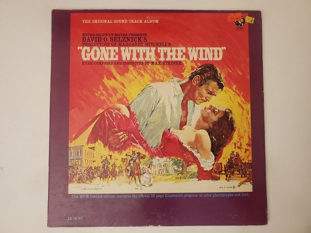 Max Steiner Gone with the Wind (Original Sound Track Album) vinyl record