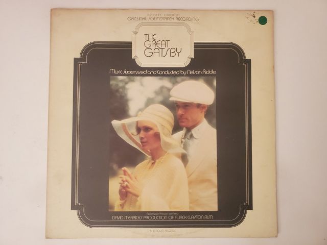 Nelson Riddle The Great Gatsby (Original Soundtrack) vinyl record