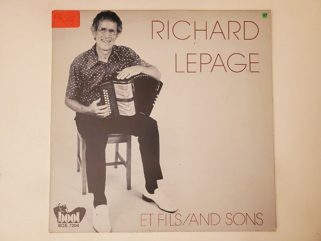 Richard Lepage Et Fils/And Sons vinyl record