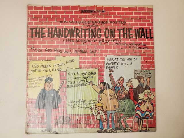 Bob Booker & George Foster The Handwriting on the Wall vinyl record