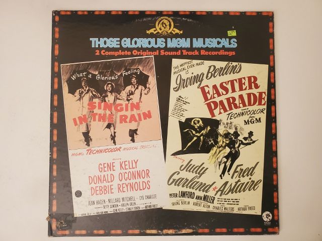 Various Those Glorious MGM Musicals: Singin' in the Rain / Easter Parade vinyl record