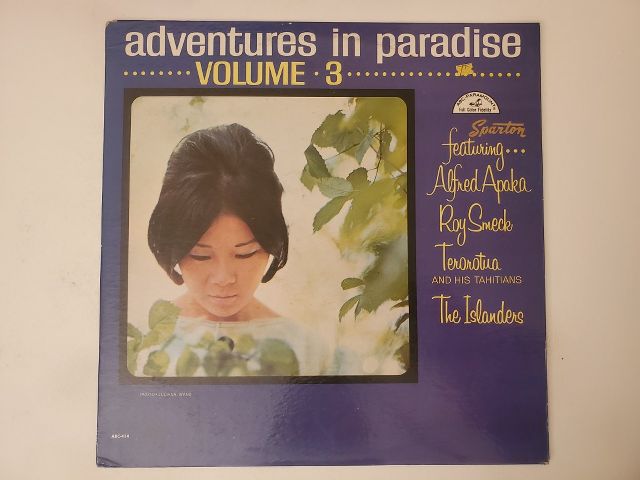 Various Artists Adventures in Paradise Volume 3 vinyl record