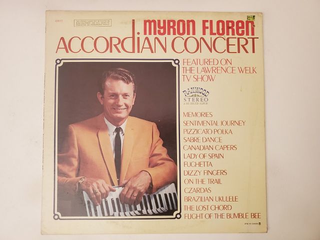 Myron Floren Accordion Concert vinyl record