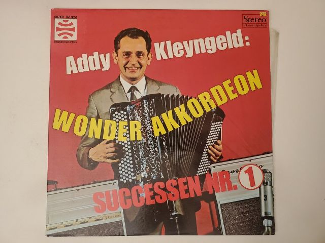 Addy Kleijngeld Wonder Akkordeon Successen Nr. 1 vinyl record