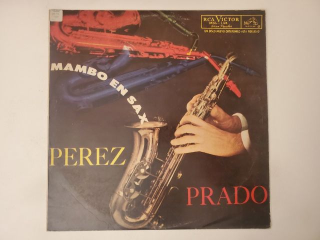 Perez Prado Mambo en Sax vinyl record