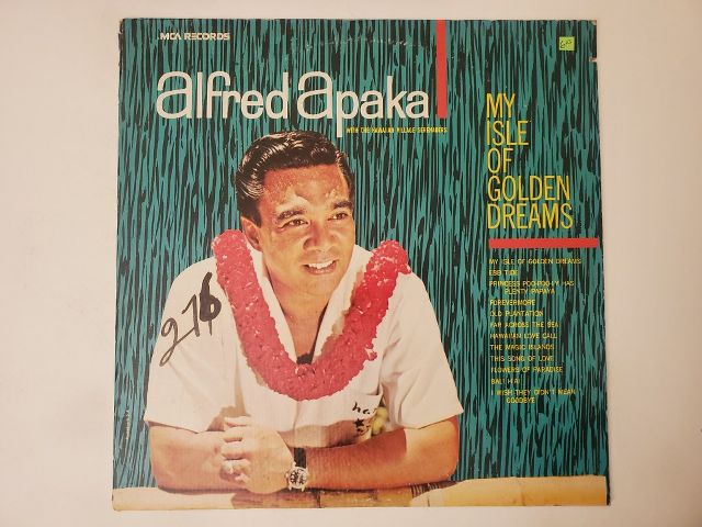 Alfred Apaka My Isle of Golden Dreams vinyl record