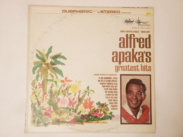 Alfred Apaka Greatest Hits vinyl record