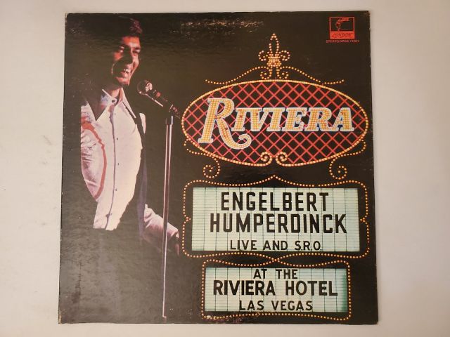 Engelbert Humperdinck Live and S.R.O. at the Riviera Hotel Las Vegas vinyl record