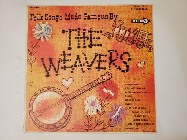 The Weavers Folk Songs Made Famous By The Weavers vinyl record