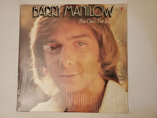 Barry Manilow This One's For You vinyl record
