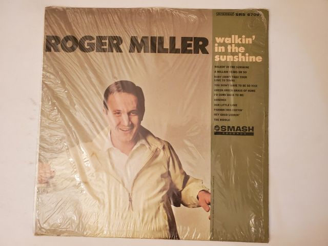 Roger Miller Walkin' in the Sunshine vinyl record