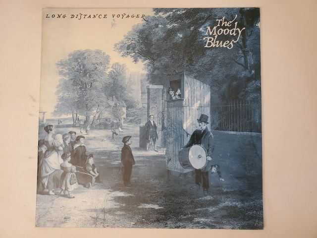 The Moody Blues Long Distance Voyager vinyl record