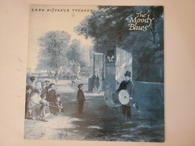 The Moody Blues Long Distance Voyager vinyl record