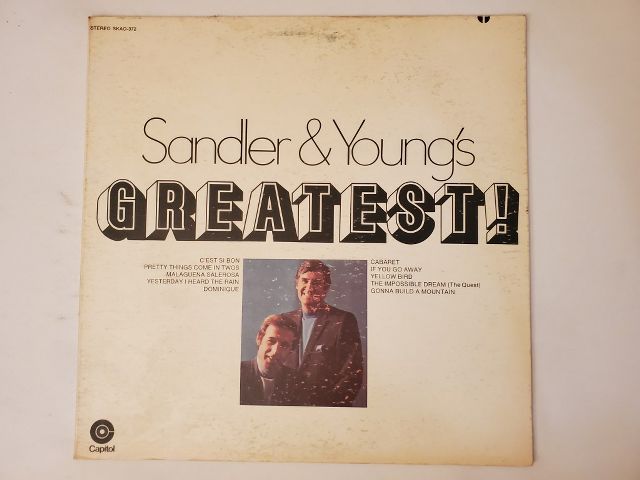 Sandler & Young Greatest! vinyl record