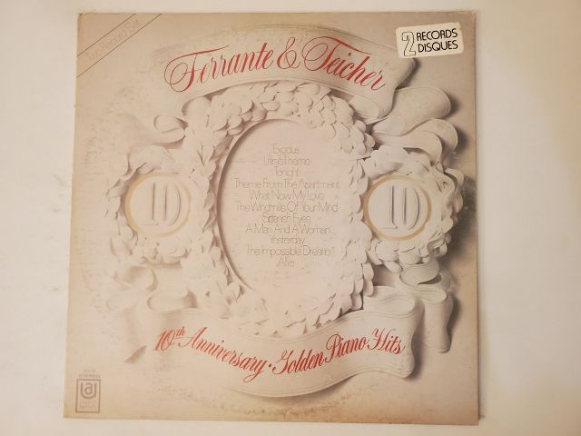 Ferrante & Teicher 10th Anniversary - Golden Piano Hits vinyl record