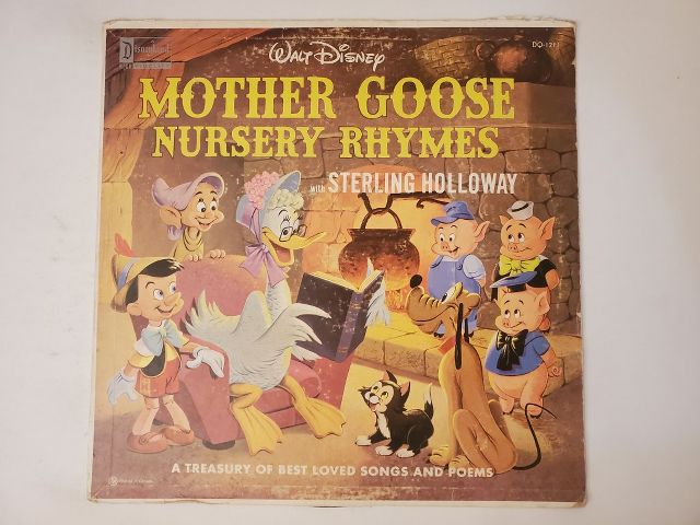 Sterling Holloway Mother Goose Nursery Rhymes vinyl record