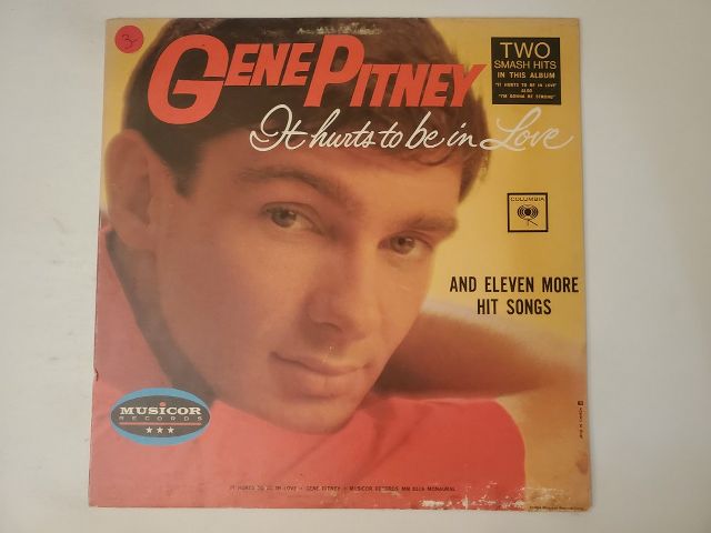 Gene Pitney It Hurts to Be in Love vinyl record