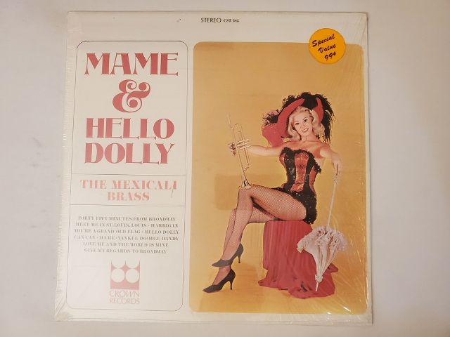 The Mexicali Brass Mame & Hello Dolly vinyl record
