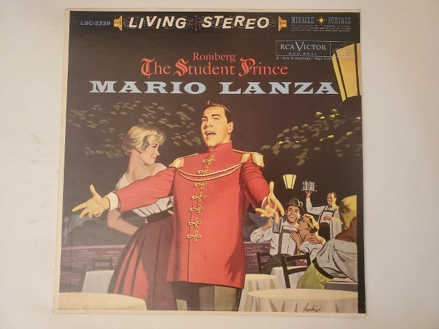 Mario Lanza The Student Prince vinyl record