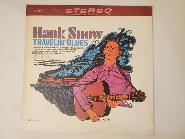 Hank Snow Travelin' Blues vinyl record