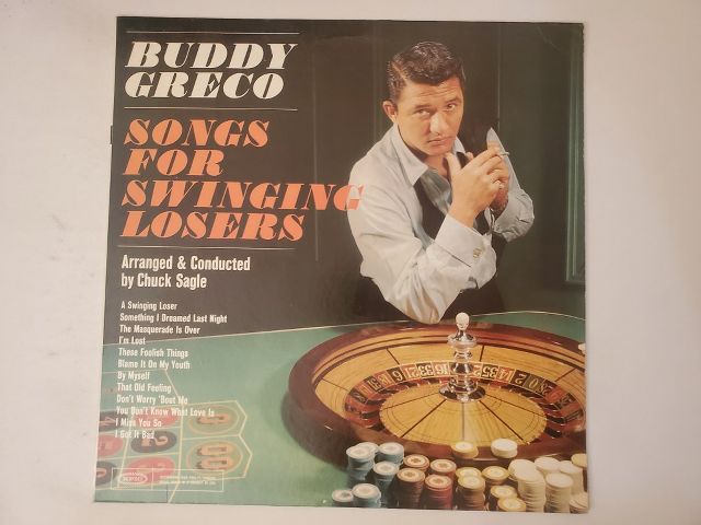 Buddy Greco Songs for Swinging Losers vinyl record