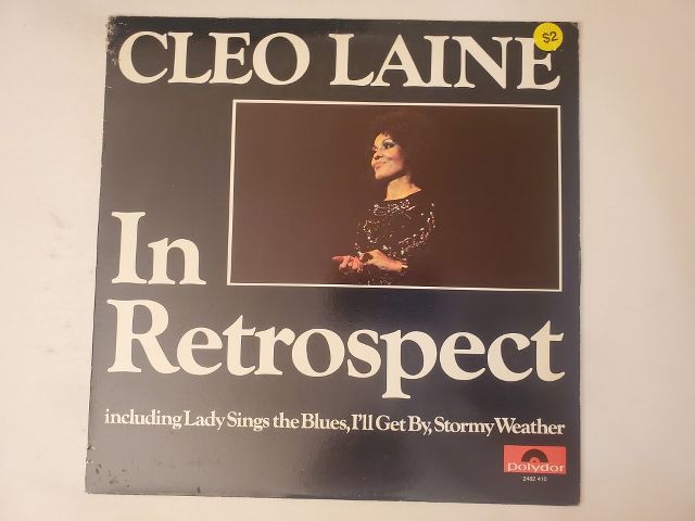 Cleo Laine In Retrospect vinyl record