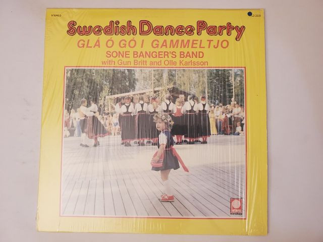 Sone Banger's Band with Gun Britt and Olle Karlsson Swedish Dance Party vinyl record