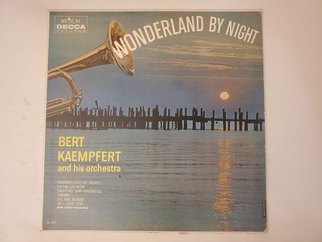 Bert Kaempfert and his orchestra Wonderland by Night vinyl record