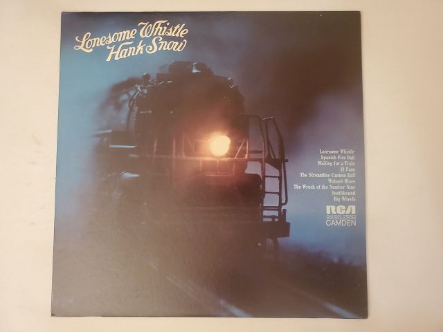 Hank Snow Lonesome Whistle vinyl record