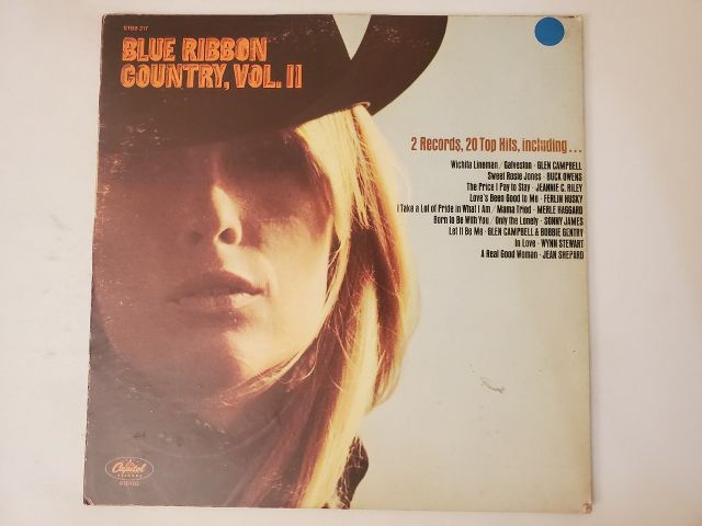 Various Artists Blue Ribbon Country, Vol. II vinyl record