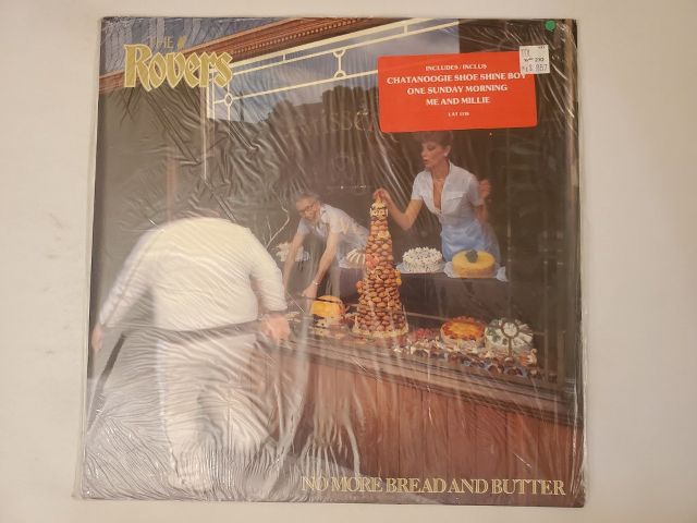 The Rovers No More Bread and Butter vinyl record