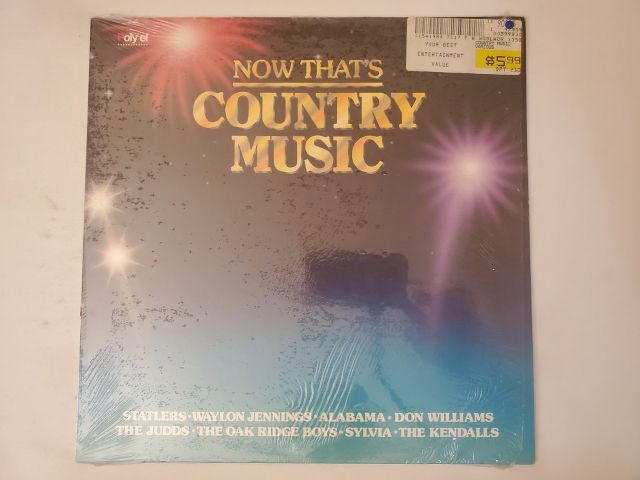 Various Artists Now That's Country Music vinyl record
