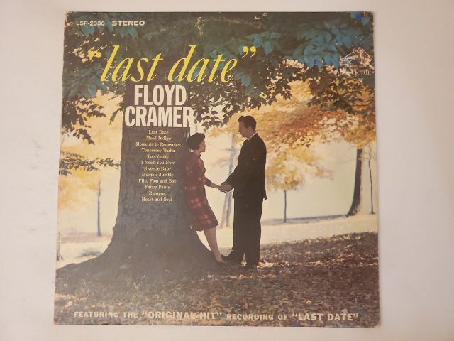 Floyd Cramer Last Date vinyl record