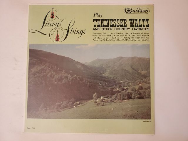 Living Strings Tennessee Waltz and Other Country Favorites vinyl record