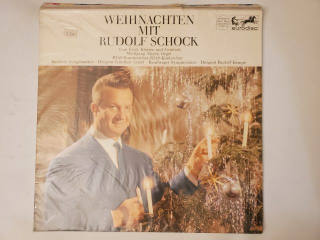 Rudolf Schock Weihnachten mit Rudolf Schock vinyl record