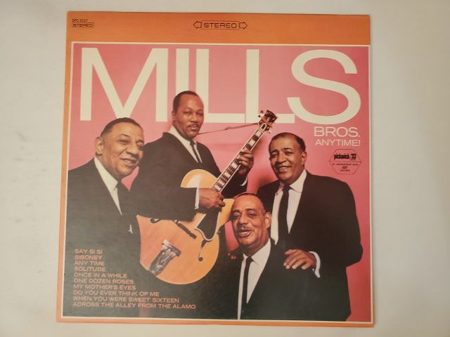 The Mills Brothers Anytime! vinyl record