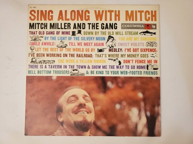 Mitch Miller and The Gang Sing Along with Mitch vinyl record