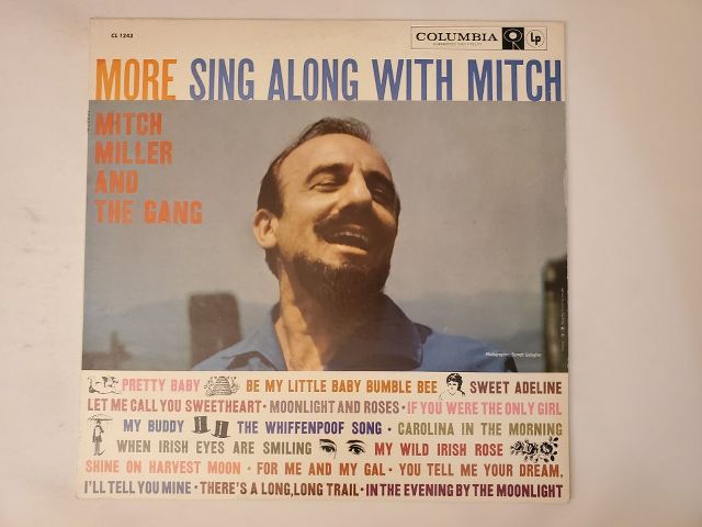 Mitch Miller and The Gang More Sing Along with Mitch vinyl record