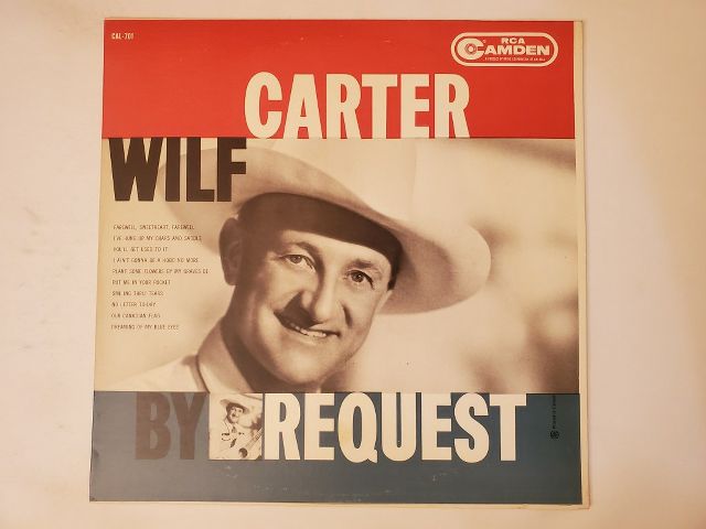 Wilf Carter By Request vinyl record