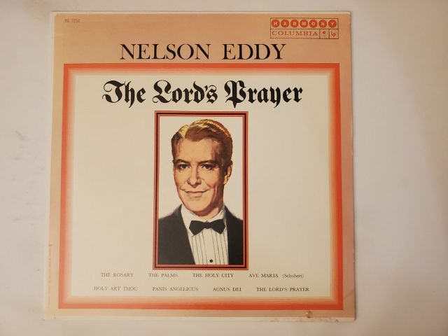 Nelson Eddy The Lord?s Prayer vinyl record